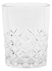 Pohárik s diamantovým brusom Lorient -Ø 8*10 cm / 250 ml - Chic Antique