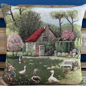 Gobelínová obliečka na vankúš 42x42 cm Eden 6233 Farba Viacfarebná Rozmery 42x42 cm