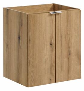 Skrinka pod umývadlo NOVA Oak 82-50-2D | 50 cm s dvierkami