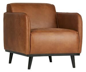 MUZZA Kreslo statement classic cognac
