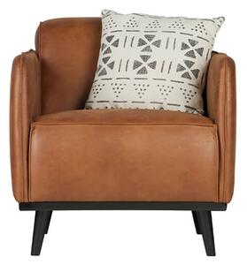 MUZZA Kreslo statement classic cognac