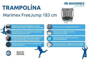 Marimex | Trampolína Marimex FreeJump 183 cm (ochranná sieť a kotviaca sada ZADARMO) + Vírivý bazén MSPA Starry C-ST061 | 19900172