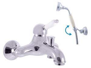 Vaňová batéria RAV Slezák LABE so sprchovacím setom 150 mm chróm L554.5/2