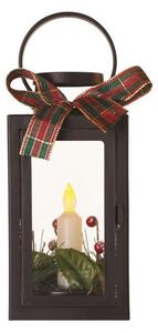 EMOS LED Vianočná dekorácia 1xLED/3xAAA čierna EMS749 + záruka 3 roky zadarmo