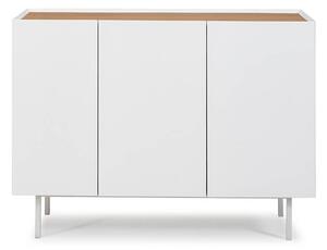 MUZZA KOMODA ARISTA 3-DVEROVÁ BIELA ​​110 X 85 CM