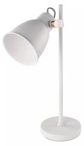 Bielá stolová lampa pre žiarovku E27 – LED lampy a lampičky > Stolové LED lampičky