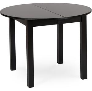 Okrúhly rozkladací stôl Harry 102-142 cm čierny | jaks