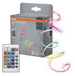 Osram - LED RGB Stmievateľný pás FLEX TV MOOD 1,5m LED/4W/5V + diaľkové ovládanie