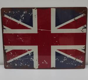 F MP 47 - metal plate, plechová tabuľa 30x40cm