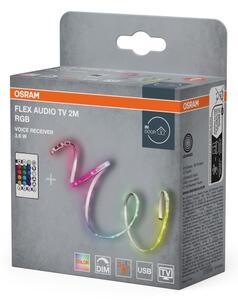 Osram - LED RGB stmievateľný pásik pre TV FLEX AUDIO 2m LED/3,6W/5V + diaľkový ovládač