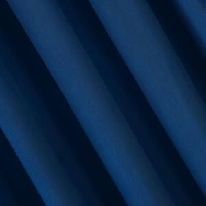 Námornícky modrý záves na páske SIBEL 140x270 cm