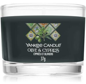 Yankee Candle Olive & Cypress votívna sviečka 37 g