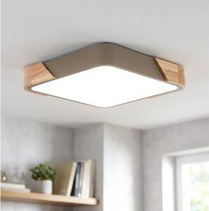 BRILAGI - LED stropné svietidlo PILANA SQUARE LED/24W/230V dub/béžová 32x32 cm
