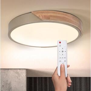 BRILAGI - Stmievateľné LED svietidlo PILANA LED/48W/230V dub/béžová priemer 40 cm + DO