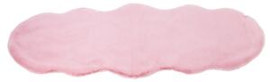UMELÁ KOŽUŠINA, 55/160 cm, pink - Koberce