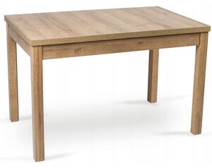Rozkladací stôl Skubi 120-160 cm dub Riviera | jaks