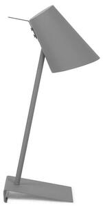 MUZZA STOLNÁ LAMPA CARDIFF SIVÁ