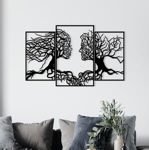Nástenná dekorácia 116x71 cm strom života kov