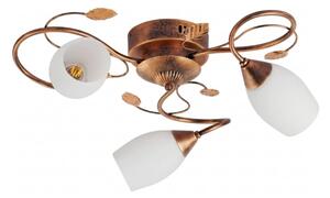 BRILAGI - Stropné svietidlo GRACE 3xE27/40W/230V priemer 53 cm patina/medená