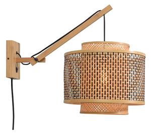 MUZZA NÁSTENNÁ LAMPA BHUTAN S 40 X 34 PRÍRODNÁ
