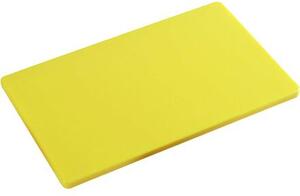 Prkénko na krájenie, 53 x 32,5 x 1,5 cm, plast, žlté KESPER 30150