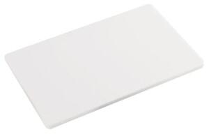 Prkénko na krájenie, 53 x 32,5 x 1,5 cm, plast, biela KESPER 30151