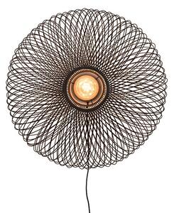 MUZZA NÁSTENNÁ LAMPA CANGO ELLIPSE ČIERNA