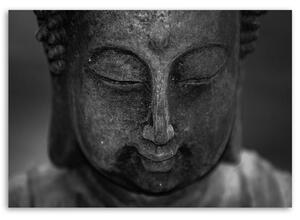 Obraz na plátne Hlava meditujúceho Budhu Rozmery: 60 x 40 cm
