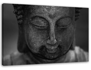 Obraz na plátne Hlava meditujúceho Budhu Rozmery: 60 x 40 cm