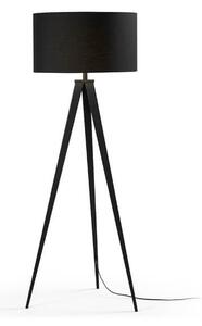 MUZZA STOJACIA LAMPA UNAGI ČIERNA
