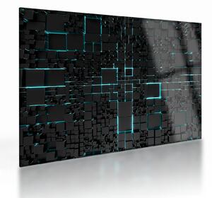 Sklenený obraz - Technologické rozhranie (70x50 cm)