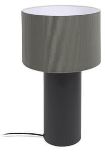 MUZZA Kovová stolná lampa Anicimida čiernosivá