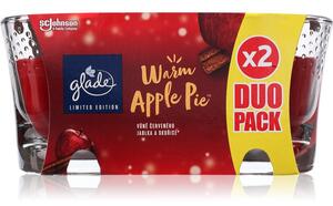 GLADE Warm Apple Pie vonná sviečka DUOBALENIE 2x112 g