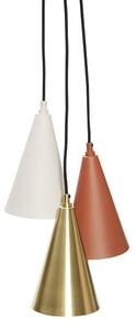 MUZZA Stropná lampa cone ø 14 cm viacfarebná