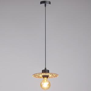 Luster na lanku FALCO 1xE27/60W/230V pr. 20 cm béžová
