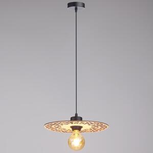 Luster na lanku FALCO 1xE27/60W/230V pr. 30 cm béžová