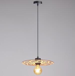 Luster na lanku FALCO 1xE27/60W/230V pr. 30 cm béžová