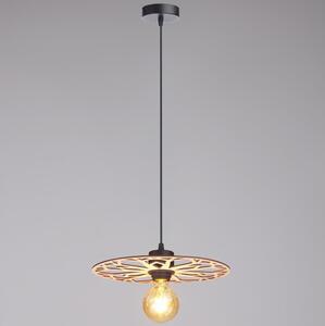 Luster na lanku FALCO 1xE27/60W/230V pr. 30 cm béžová