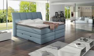 Luxusná kontinentálna posteľ Kordo, modrá Jasmine