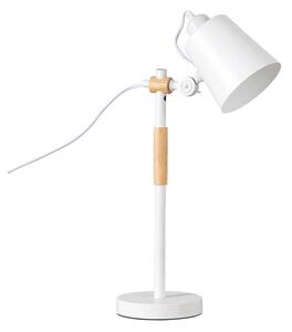 MUZZA Stolná lampa rai biela