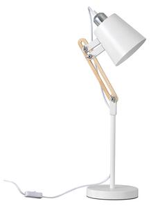 MUZZA Stolná lampa natia biela