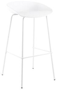 MUZZA Barová stolička atten 74 cm biela