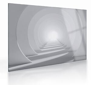 Sklenený obraz - 3D tunel (70x50 cm)