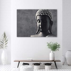 Obraz na plátne Budha na sivom pozadí Rozmery: 60 x 40 cm