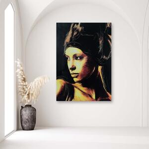 Obraz na plátne Žena hľadí do diaľky Rozmery: 40 x 60 cm