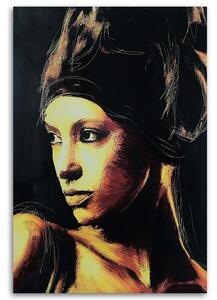 Obraz na plátne Žena hľadí do diaľky Rozmery: 40 x 60 cm