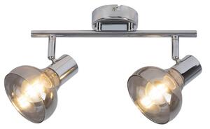 Rabalux HOLLY stropné bodové svietidlo max. 2x40W | E14 | IP20 - chróm