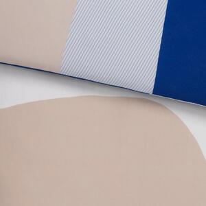 POSTEĽNÁ BIELIZEŇ, satén, modrá, prírodné farby, béžová, 140/200 cm S. Oliver - Obliečky & plachty