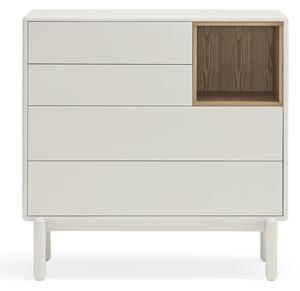 MUZZA KOMODA CORVO KRÉMOVÁ 40 X 90 CM