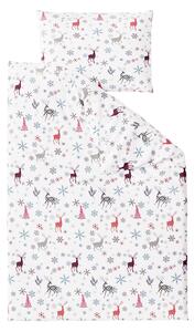 Bavlnené obliečky SCANDINAVIA X-MAS biele Rozmer obliečky: 70 x 90 cm | 140 x 200 cm
